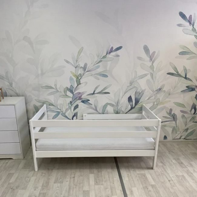 Кровать подростковая MALIKA Маруся 140х70 белый Кровать подростковая MALIKA Маруся 140х70 белый