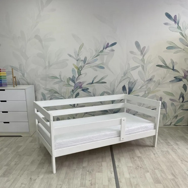 Кровать подростковая MALIKA Маруся 140х70 белый Кровать подростковая MALIKA Маруся 140х70 белый